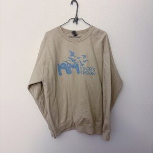1989 Taylor Swift Beige Crewneck